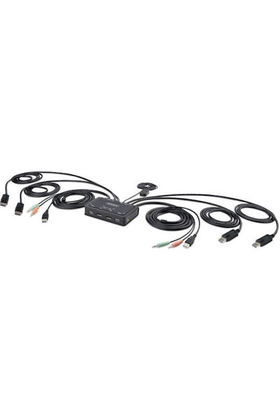 startech C2-DD46-UA2-CBL-KVM Διακόπτης KVM και Δεδομένων με DisplayPort