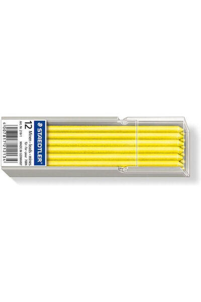 Staedtler 12 Πακέτα x 12 Μύτες Μολυβιού Mine Lumocolor Πάχος 3.15mm Κίτρινο
