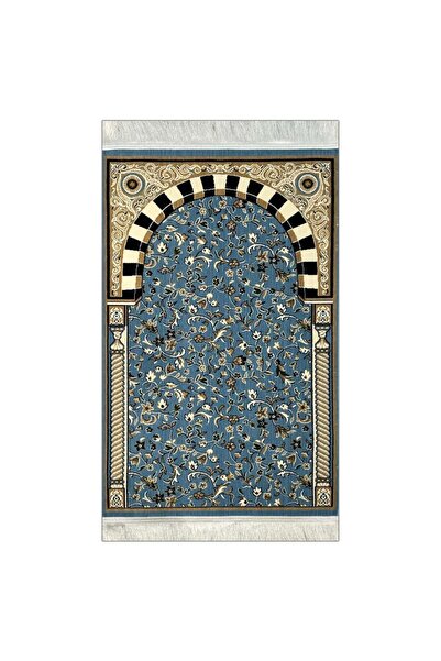 Mada Carpets سجادة صلاة إسلامية ناعمة من المخمل للصلاة اليومية والصلوات