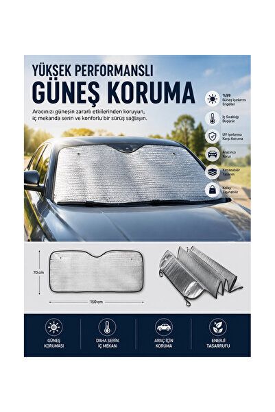 pınaxar Vehicle Sun Visor Protector Windshield Visor Automobile Sunshades Fol...