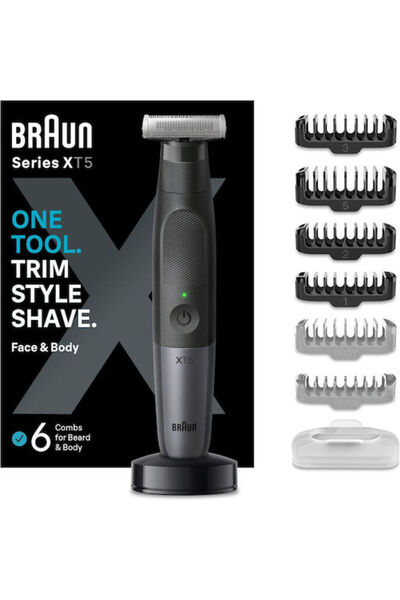 Braun XT5300 Περιστρεφόμενη Ηλεκτρική Ξυριστική Μηχανή Προσώπου / Σώματος Επα...
