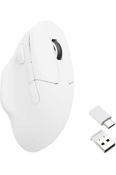 Keychron M7 Ποντίκι Gaming 3395 DPI Λευκό