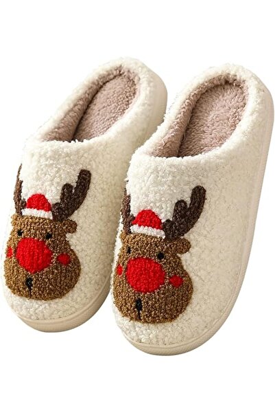 KASTWAVE House Slippers for Women, Winter Plush Slipper with Memory Foam, Flu...