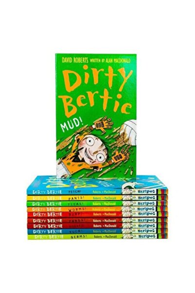 Little Tiger Press Dirty Bertie - Series 1 - David Roberts 10 Books Collectio...