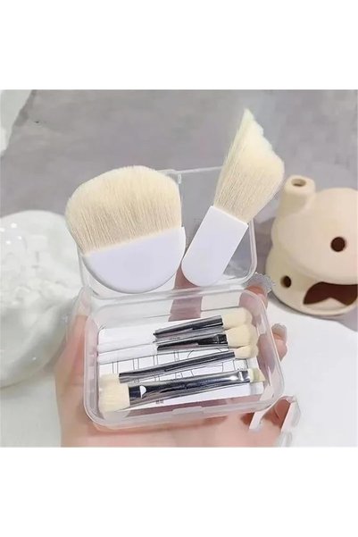 Tazweeq Mini Makeup Brushes Set, Professional Portable Make up Brush Kit, Eyeshadow Blush Foundation