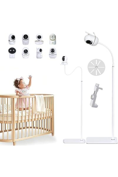 GENERAL Baby Monitor Floor Stand 170cm Adjustable Height Holder Mount with 1/...