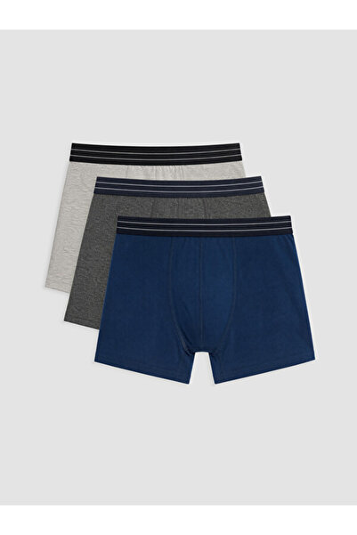 LC Waikiki Quality Parts from Çelebi Store Cotton Flexible Men's Boxer 3-Pack