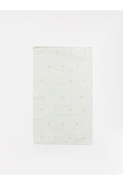 LC Waikiki Sparkling Choices Embroidered Polka Dot Cotton Face Towel 50X80 cm...