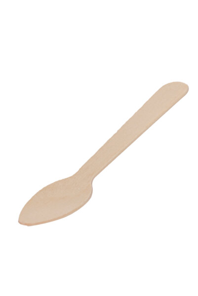 OEM Lingurita Lemn 110 Mm, 100 Buc/Set Horeca si uz casnic