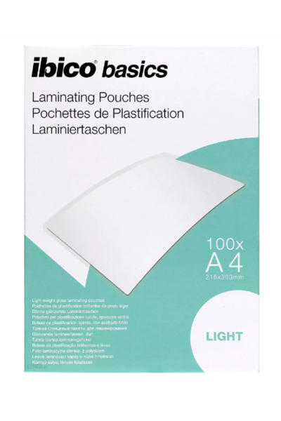 OEM Folie IBICO Light pentru laminare la cald, A4, 75 mic., 100buc/set, "627308"