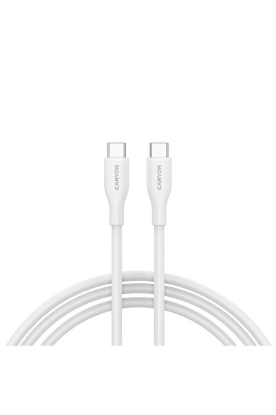 CANYON Cablu de date OnWire 60SC 1m Alb
