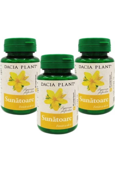Dacia Plant Set Sunatoare (Hypericum perforatum) "echilibru emotional, spriji...