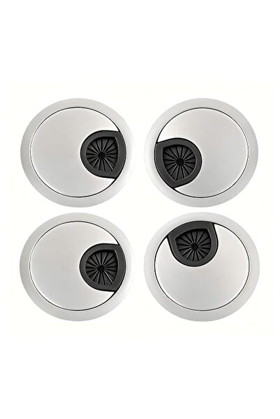 Generic AURORA 4Pcs Desk Cable Wire Grommet, Desk Grommet Zinc Alloy 60mm(2.3...