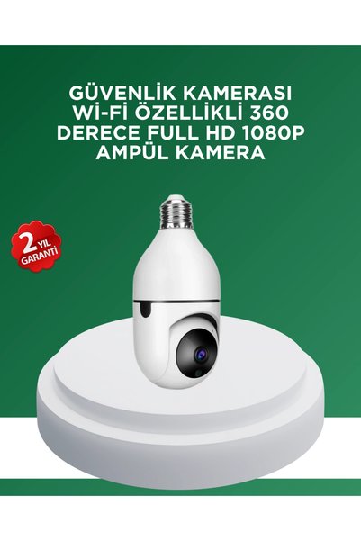 NW NessiWorld 1080P Night Vision Bulb Security Camera – Wired and Wireless Op...