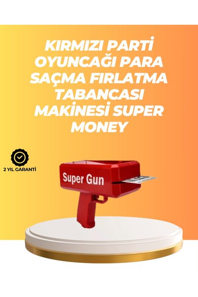 Eco Lounge AA Pil ile Çalışan, Kolay Kullanımlı Kâğıt Fırlatıcı Oyuncak