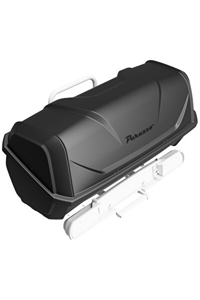 PERUZZO Spazio 2005 Luggage Box Matt Black - With Fixing On Bicycle Racks Wit...