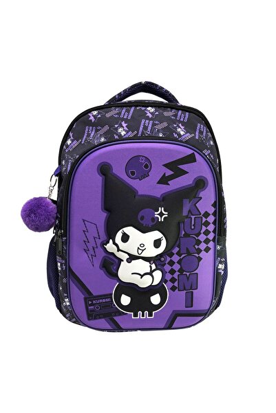 Zâna Casei Rucsac Kuromi 3D mov - 32x15x42cm