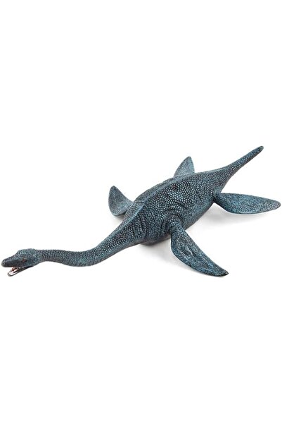 Dpofirs Plesiosaur Dinosaur Figure | Blue Plastic Toy Model for Kids 6+ Colle...