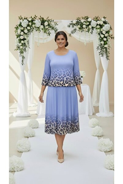 Fashimo Rochie midi cu aspect plisat cod ES11529