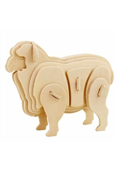ROWOOD Puzzle 3D, Lemn, Oaie, 21 piese