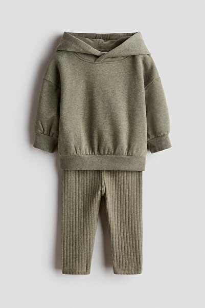 H&M 2 Parçalı Pamuklu Set
