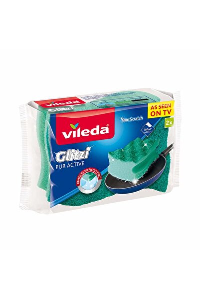 Vileda 070240 Pur Burete abraziv activ 2 buc.
