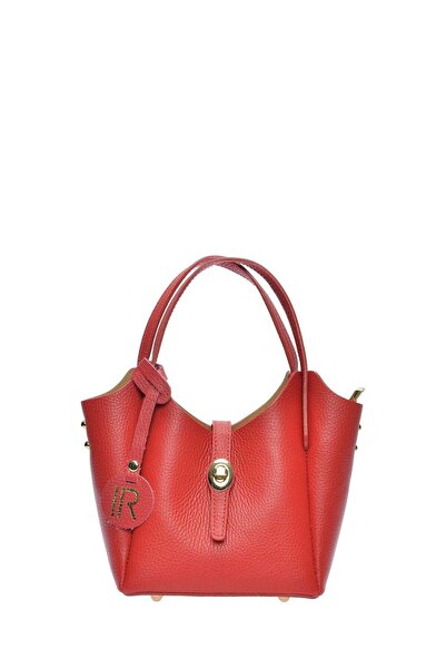 SimpleFind Isabella Rhea Geanta piele -Ariana-Rosu,Geanta de mana piele natur...