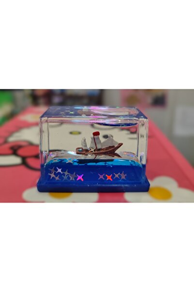 ada çanta kırtasiye Gemi Figürlü Küçük Boy Sulu Batmayan Dekoratif Süs ( 5cm ...