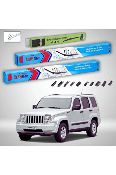 TEAMCAR Υαλοκαθαριστήρες Jeep Cherokee KK 2008-σήμερα |   Σετ Εμπρός και Πίσω...