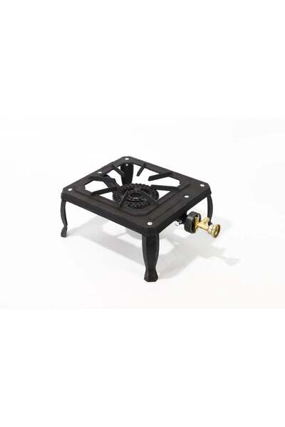 DubaiGallery Heavy Duty Cast Iron Stove GB-01 Single Burner Portable Gas Cook...