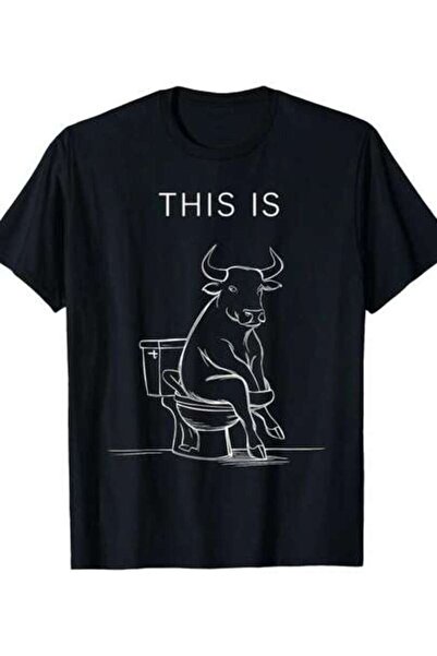 23ERVA 1pc Womens This Is Funny Animal TshirtCotton 180gsm.Printed Tee.Unisex...