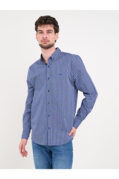 Lee Cooper Timeout - Camasa barbat cu maneca lunga si carouri