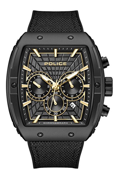 Police Ceas bărbătesc PEWGQ0093402, Cuarț, 46mm, 5ATM