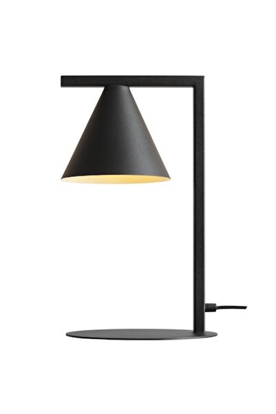 Aldex Lampă de masă neagră, Aldex, Form, metal, E27, 22x23x40cm