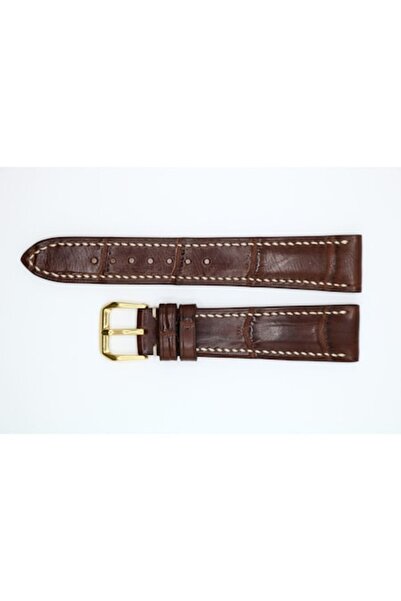 Atelier Uglai Alligator brown genuine leather watch strap, Handmade by UGLAI,...