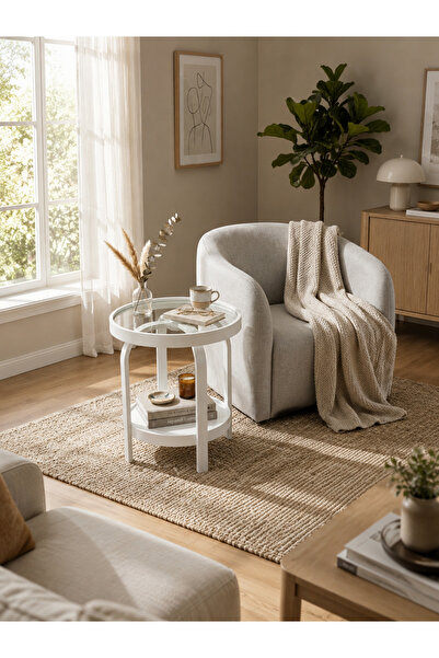 KLASS DEKOR Ceviz/ Meşe/ Beyaz/ Siyah TEMPERLİ CAM Masif Ahşap Balkon- Hol- K...