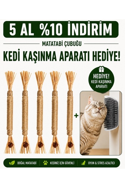 Matatabi Doğal Çiğneme Çubuğu