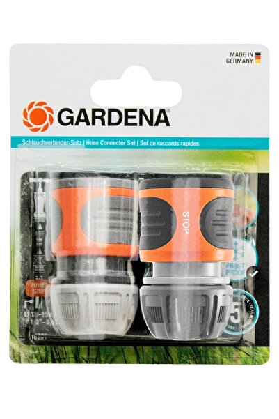 Gardena Set de fitinguri cu conectare rapidă de 1/2 inch (Neliofilizate + Lio...