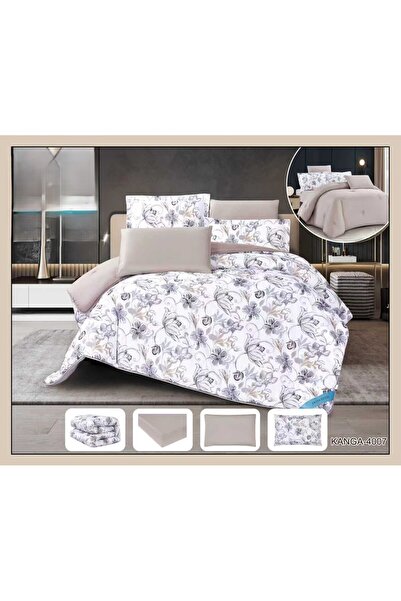 aram Bedspread for Single and Double Beds, Double-Sided, Textured, High-Quali...