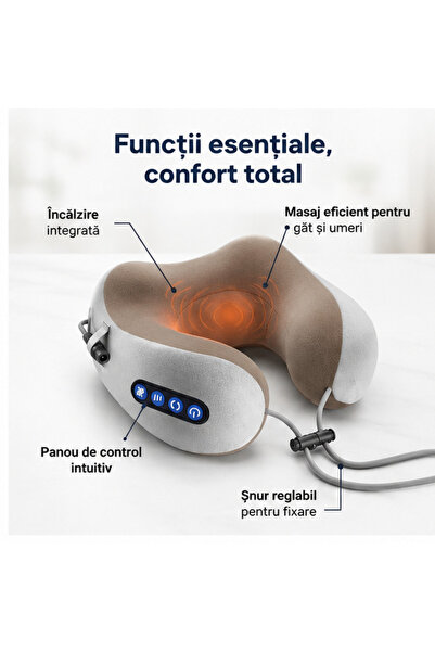 OEM Guler cervical cu încălzire și masaj gât-umeri acasă