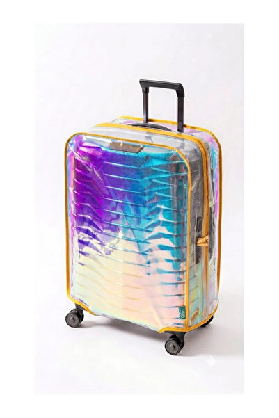 Trink Çanta Luggage Cover and Suitcase Cover * Hologram * Yellow *