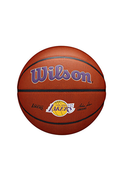 Wilson NBA TEAM ALLIANCE BSKT LA LAKERS SZ7 WZ4029314XB7 Καφέ