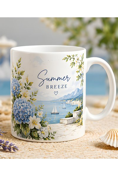 Rana İkra Art Summer Breeze Yazılı Kupa