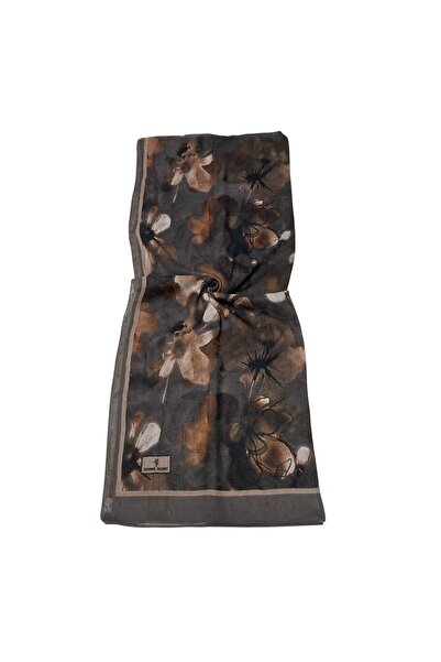 SHAWL SECRET Digital Bamboo Shawl Brown 54215