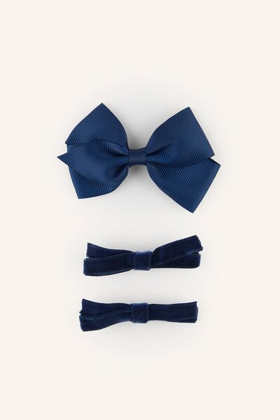 DeFacto Girl's Bowknot 3-Piece Hair Clip I2696A8Ns