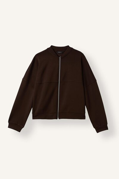 DeFacto College Collar Bomber Modal Cardigan F1025Ax26Au