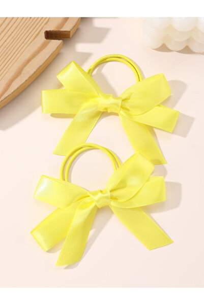 Take Two By Styli Set of 2 - Solid Bow Hair Ties
