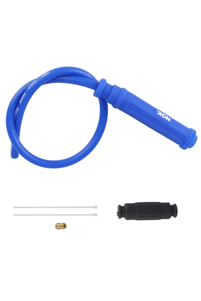 Choice Blue Lridium Cable Spark Plug Motorcycle Ignition Coil Universal For D...