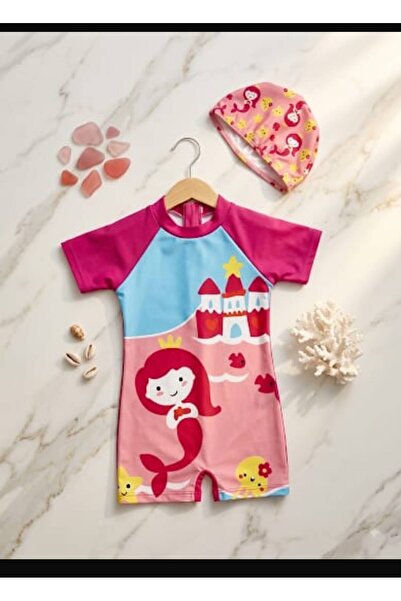 mikam Baby Girl Newest Model Jumpsuit Swimsuit