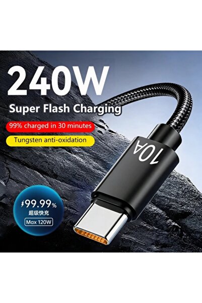 Choice 2m USB A to Type C 120W 10A Cable USB A to Type C Data Cord Super Fast...